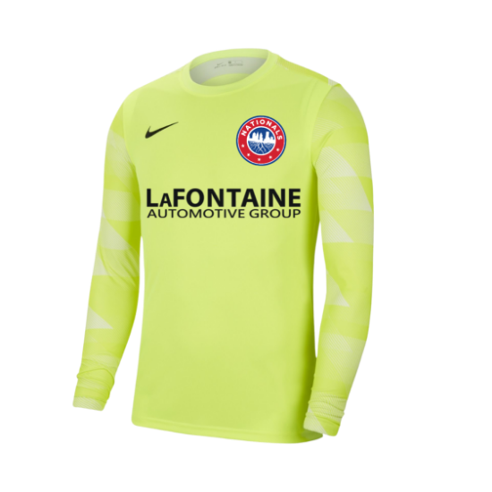 Picture of Nike Park IV Long Sleeve Goalkeeper Jersey in Volt