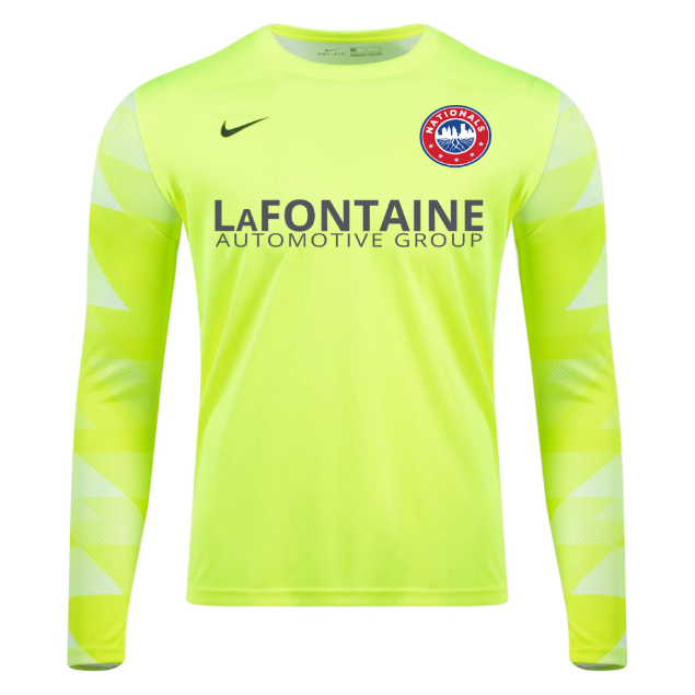 Picture of Nike Park IV Long Sleeve Goalkeeper Jersey in Volt